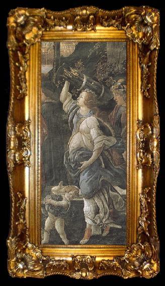 framed  Sandro Botticelli Trials of Christ (mk36), ta009-2